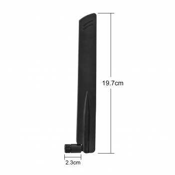 4dBi 2400-2500/5150-7125MHz RP-SMA WiFi 6E Antenna Dual-Band 2.4G/5G/6G Router PCIE card wireless card antenna