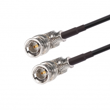 Superbat 75 Ohm BNC Right Angle Male to BNC Right Angle Male (Belden 1855A) 3G 6G HD SDI Vedio Camera Cable