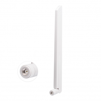 White 2400-2500/5150-7125MHz RP-SMA WiFi 6E Antenna Multiband 2.4G/5G/6G Router PCIE card wireless card antenna