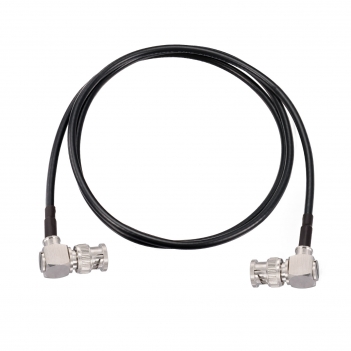 Superbat 75 Ohm BNC Right Angle Male to BNC Right Angle Male (Belden 1855A) 3G 6G HD SDI Vedio Camera Cable