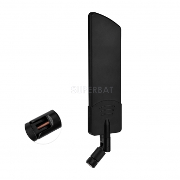 Superbat SMA Male Connector Multi-band 600-4900MHz Omni Directional 5G Antenna