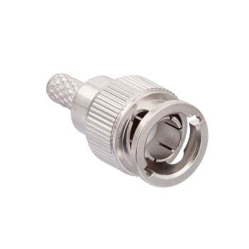 Superbat Mini BNC Male Crimp Solder Attachment 75 Ohm SDI Connector for Mini RG59 Belden Riser 1855A 6G-SDI 4K UHD HD Video Camera Coaxial Cable