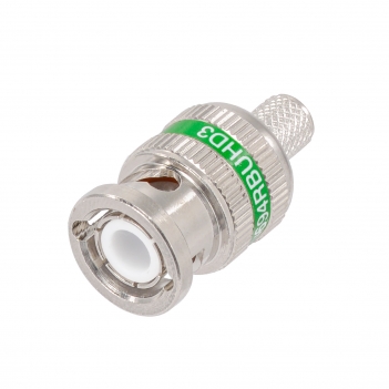 Original Belden 75 Ohm BNC Male SDI Connector for Belden Riser 4694R 12G-SDI 4K UHD HD Video Camera Coaxial Cable