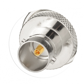 75 Ohm BNC Jack Female to N Plug Male Straight Adapter