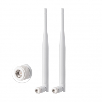 3pcs 6dBi 2.4GHz 5GHz 5.8GHz Dual Band WiFi RP-SMA Antenna for Netgear R6400-100NAS AC1750 R6050 AC750 JCG JYRN4