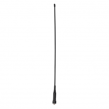 Superbat SMA Female Whip Antenna Dual Band VHF UHF 144/430Mhz Flexible Antenna 14in