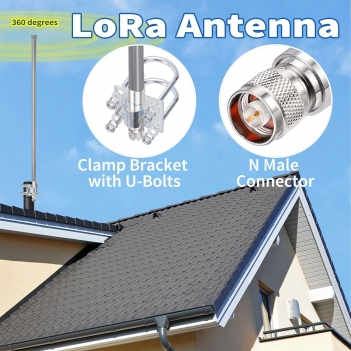 31.5inch 5.8 dBi 915MHz Helium HNT Lora Antenna