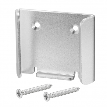 Aluminium Wall Bracket For Starlink Ethernet Adapter Wall Mount /Hanger Silver