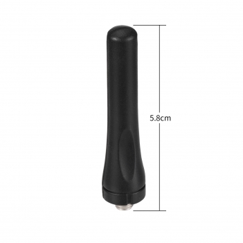 Ham Radio 435 MHz UHF Antenna Two Way Radio Walkie Talkie Short Soft Whip Rubber Antenna 2.28inch for Wouxun Baofeng BF-F8HP UV-5R UV-82 BF-888S