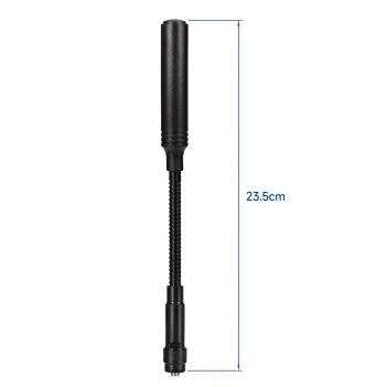 Gooseneck Ham Radio Antenna VHF/UHF 144/430MHz Flexible Amateur Tactical Antenna SMA Female Connector for Baofeng UV-5R UV-82 BF-F8HP Two-Way Radios