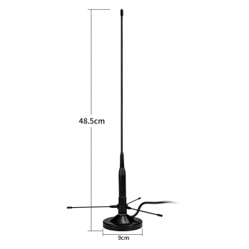 PL259 SO239 Mobile Antenna Ground for BTECH ICOM Midland Yaesu TYT AnyTone Radioddity Cobra Uniden VHF UHF PL259 Male Car Mobile Radio Transceiver Enhance Signal