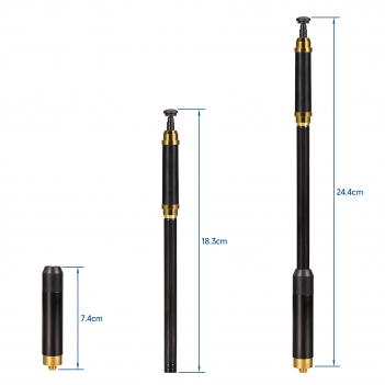 Dual Band VHF UHF Antenna Amateur Radio Antenna Telescopic SMA Female 5.5 dBi 136-174/400-470 MHz for Baofeng UV-5R UV-82 Quansheng Wouxun Ham Radio Walkie Talkie Rad