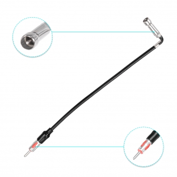 Aftermarket Car Stereo Radio Antenna Adapter Plug Cable ZA21