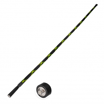 Dual Band VHF UHF 136-520MHz 42.9 inch Foldable Camouflage CS Tactical SMA Female Ham Radio Antenna for BaoFeng UV-5R UV-82 BF-F8HP Wouxun HYT Handheld Two Way Radio Walkie Talkie