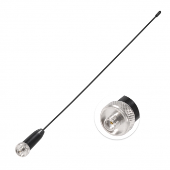 SMA-Female Dual Band VHF/UHF Antenna (144/430 MHz) High Gain Walkie-Talkie and Hobby Radio Antenna Compatible with All Baofeng Radios UV-5R Bf-f8hp UV-82hp