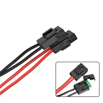 30A 6-pin DC Power Supply Cable 12AWG Short Wave Power Cable for Yaesu Icom Alinco Mobile Radio Power Cord