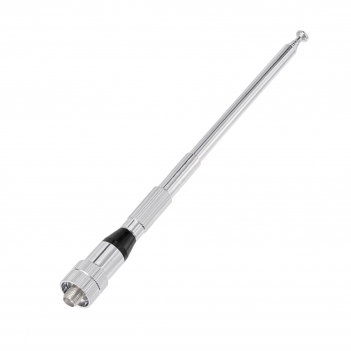 Dual Band VHF UHF Ham Radio Antenna Handheld Amateur 136-174 400-470 MHz 5 Section Telescopic High Gain Antennas for Wouxun Baofeng BF-F8HP UV-5R UV-82 BF-888S