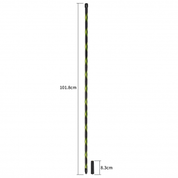 Dual Band VHF UHF 136-520MHz 42.9 inch Foldable Camouflage CS Tactical SMA Female Ham Radio Antenna for BaoFeng UV-5R UV-82 BF-F8HP Wouxun HYT Handheld Two Way Radio Walkie Talkie