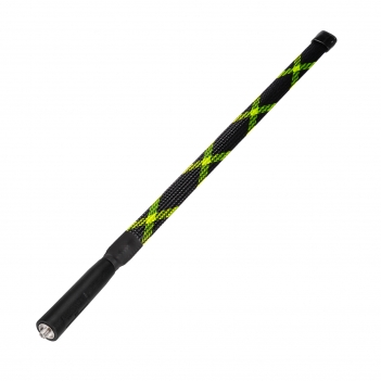 Dual Band VHF UHF 136-520MHz 18.7 inch Foldable Camouflage CS Tactical SMA Female Ham Radio Antenna for BaoFeng UV-5R UV-82 BF-F8HP Wouxun HYT Handheld Two Way Radio Walkie Talkie