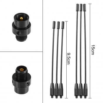 PL259 SO239 Mobile Antenna Ground for BTECH ICOM Midland Yaesu TYT AnyTone Radioddity Cobra Uniden VHF UHF PL259 Male Car Mobile Radio Transceiver Enhance Signal
