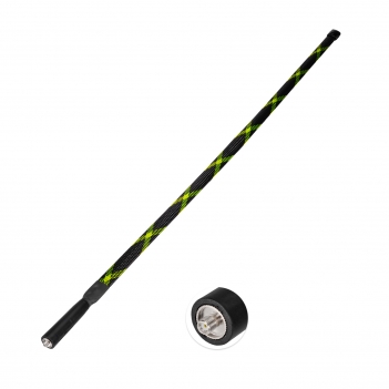 Dual Band VHF UHF 136-520MHz 31.3 inch Foldable Camouflage CS Tactical SMA Female Ham Radio Antenna for BaoFeng UV-5R UV-82 BF-F8HP Wouxun HYT Handheld Two Way Radio Walkie Talkie