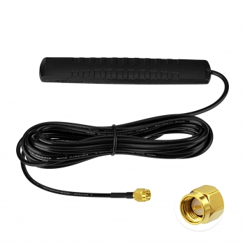 DAB DAB+ Antenne Auto FM AM Radio Antenne Windschutzscheiben Antenne Patch Antenne + 3M DAB Antenne SMB Anschluss Kabel for Pioneer Alpine Clarion Digital Radio FM Tuner