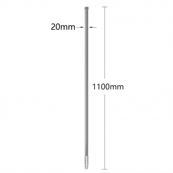 Bingfu 43.3inch 8dBi 868MHz 915MHz Lora Antenna+10ft ALSR400 Low Loss Cable for Helium HNT Miner Hotspot LoraWan Gateway