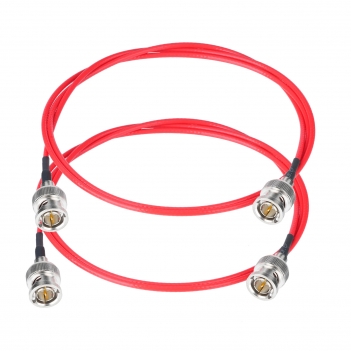 2 PCS Red HD SDI Hard Disk Video Recorder Extension Cable 100cm for Cameras BMCC