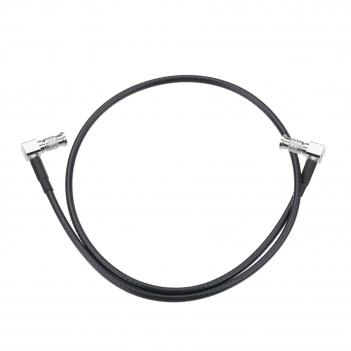 60 CM 1855A HD BNC Jumper Cable 1FT HD SDI 3G 6G Belden 1855A Cable HD BNC Male Right Angle to HD BNC Male Right Angle 75 Ohm Digital Video Cable