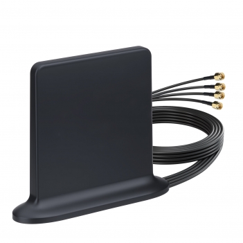 10dBi 5G LTE Dual Band MIMO Magnetic Base Antenna RG174 3M SMAMale Omni Directional for CPE Routers Hotspots IoT Gateways Verizon AT&T