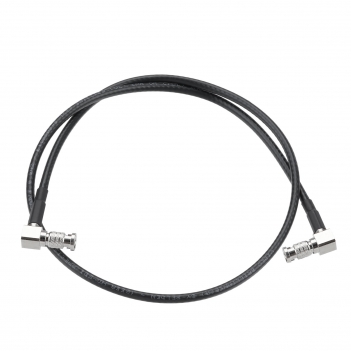 60 CM 1855A HD BNC Jumper Cable 1FT HD SDI 3G 6G Belden 1855A Cable HD BNC Male Right Angle to HD BNC Male Right Angle 75 Ohm Digital Video Cable