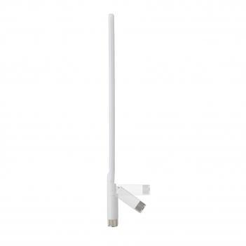 White 2.4G 5.8G Dual Band 12dBi Omnidirectional Stick Antenna With RP SMA Male Connector Pack Of 2