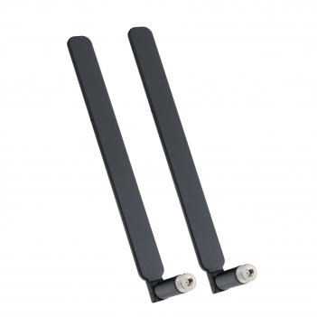 2.4G 5.8G Dual Band 12dBi Omnidirectional RP SMA Male Stick Antenna Pack Of 2