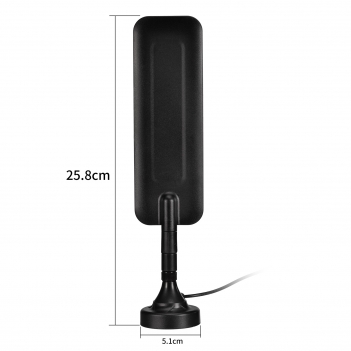 High Gain Omnidirectional 4G Antenna With Magnetic Base 3m Extension Cable For 4G LTE Routers