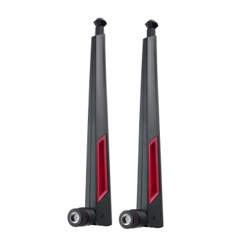 2.4G 5.8G Dual Band 13dBi Omnidirectional Stick Antenna With RP SMA Male Connector Pack Of 2