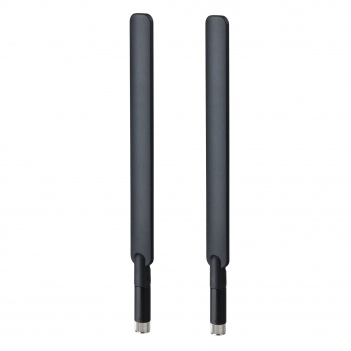 2.4G 5.8G Dual Band 12dBi Omnidirectional RP SMA Male Stick Antenna Pack Of 2