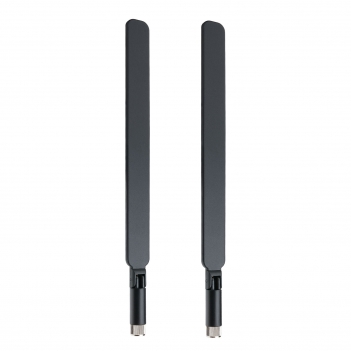 2.4G 5.8G Dual Band 12dBi Omnidirectional RP SMA Male Stick Antenna Pack Of 2