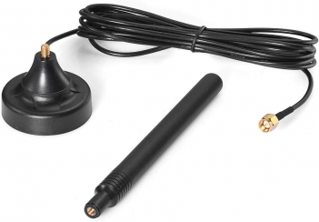 Superbat LTE External Antenna Kit 5Dbi External Omni Antenna SMA Magnetic Mount Extension Cable for Car Truck Cell Phone Signal Booster Enhancer Security Camera 4G LTE Router Amplifier Repeater