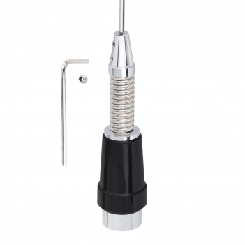 VHF Cellular Antenna 136-174MHz 50cm Vehicle Ham Radio Antenna with Magnetic base PL259 Plug 5M Cable for Two Way Radios and Amateur Radios