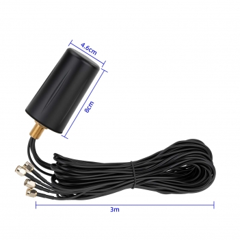 5G LTE Antenna Dual Band MIMO Omni-DirectionalWall Mount Waterproof Antenna SMA Male Antenna for CPE Router Mobile Hotspot Wireless Home Phone Modem Cellular Trail Camera Router Cellular Gateway Modem Wireless Router