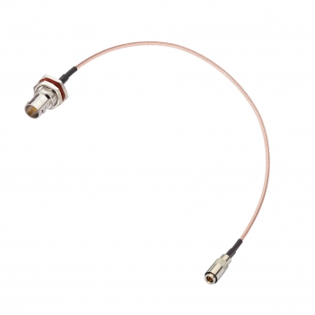 DIN 1.0/2.3 Male to BNC Female 75 Ohm Double ShieldedRG179D Video SDI Cable 30cm 12 inch for 3G HD SDI Video Recorder Camera Assist Monitor Audio Gateway Hub Broadcast Router Frame Synchronizer Sync Converter