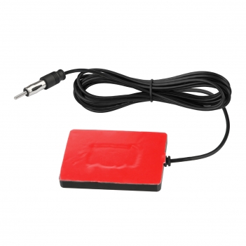 Car Stereo FM Radio Antenna, Hidden Windshield Antenna, DIN Plug Adhesive Patch Antennae for Vehicle Car Truck Stereo Receiver Head Unit FM HD Radio