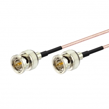 HD 3G SDI Cable 2m 75ohm Thin BNC RG179D Male to Male Double-Shielded Cable for Professional Camcorder SDI Converter CCTV Monitor Security Camera Supports 3G-SDI/HD-SDI/4K/8K