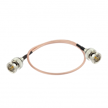 HD 3G SDI Cable 30cm 75ohm Thin BNC RG179D Male to Male Double-Shielded Cable for Professional Camcorder SDI Converter CCTV Monitor Security Camera Supports 3G-SDI/HD-SDI/4K/8K