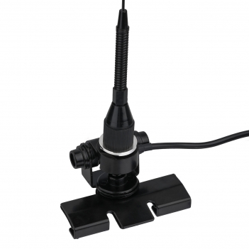 Dual Band VHF UHF Mobile Antenna 136-174MHz & 400-460MHz - 53cm Ham Antenna with Bracket, PL259 Plug and 5m Cable for Two-Way and Amateur Radios