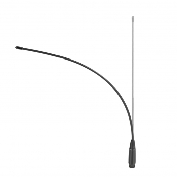 SMA-Male 15.4 inches Soft Whip VHF/UHF (144/430Mhz) Antenna Walkie Talkie Antenna Compatible with YAESU Vertex TYT Wouxun Yaesu Retevis Radio