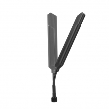 Dual Band WiFi 2.4GHz 5GHz 5.8GHz 2dBi MIMO RP-SMA Male Soft WiFi Antenna (2-Pack) for PC Computer WiFi Router Wireless Network Card  Security IP Camera Wireless Video Transmission System