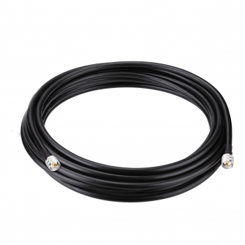 PL259 Male to Male Low Loss KSR400 Coaxial Cable UHF Cable for HAM, VHF Radio, SWR Meter, Antenna Analyzer