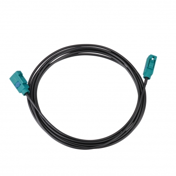 Fakra Z Female to Fakra Z Female Vehicle Antenna Extension Cable 250cm RG174 for Car Stereo GPS Navigation FM AM Radio Sirius XM 4G LTE