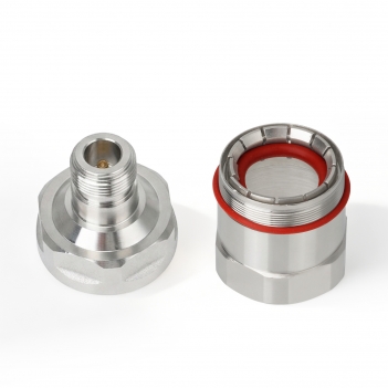 N Jack Female Connector Straight Twist 7/8 inch Flexible 